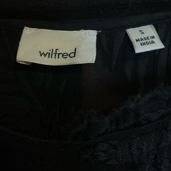 Wilfred Black Blouse | Size Small | Lace - Picture 3 of 3